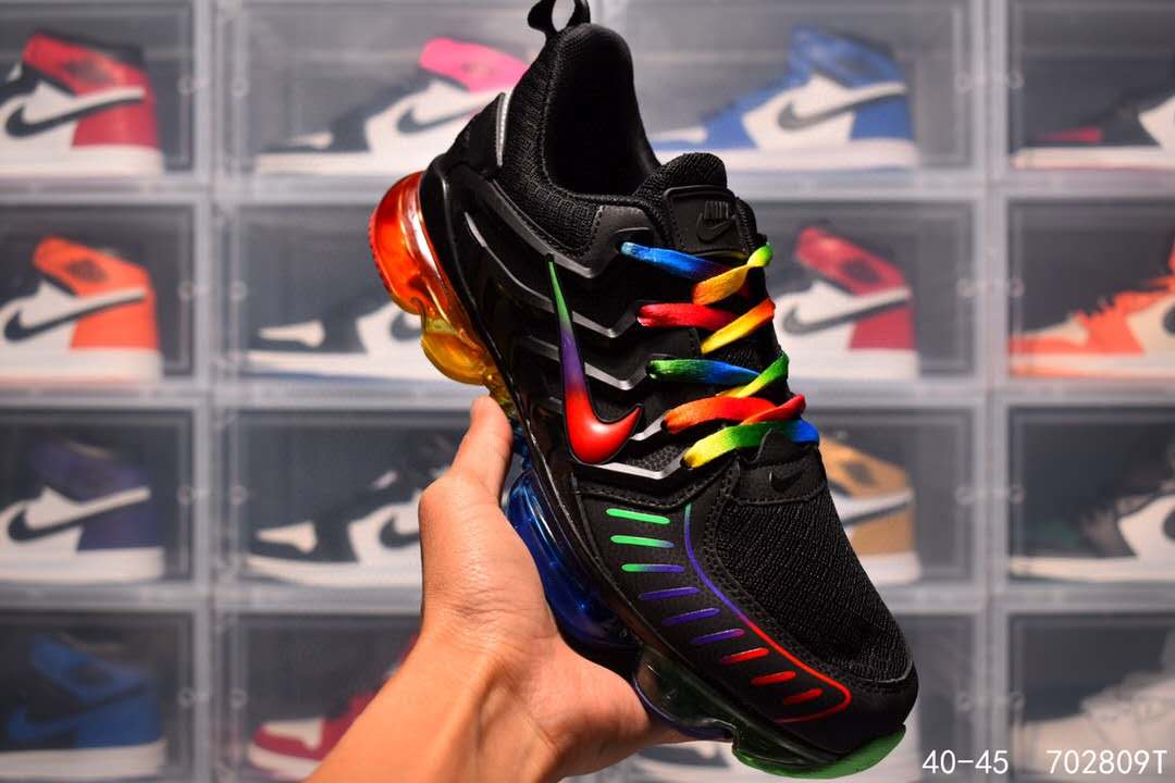 Nike Air Ferrari II 2019 Black Rainbow Shoes - Click Image to Close